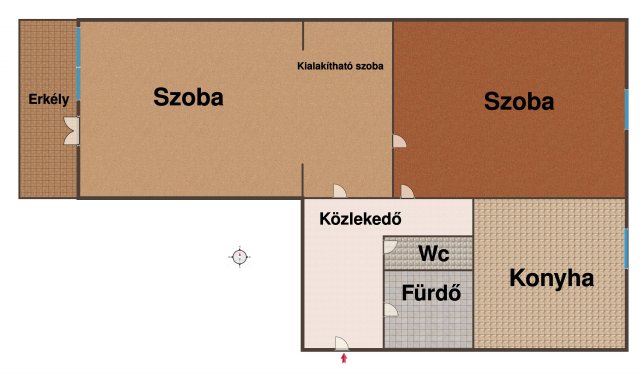 Eladó panellakás, Budapesten, XI. kerületben 71.99 M Ft, 2 szobás
