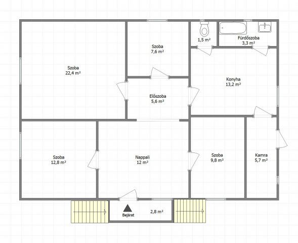 Eladó családi ház, Válon 25 M Ft, 4 szobás
