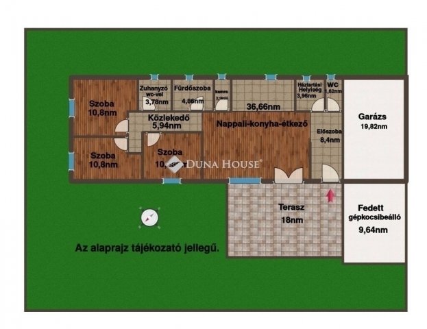 Eladó ikerház, Vasadon 82.9 M Ft, 4 szobás / költözzbe.hu