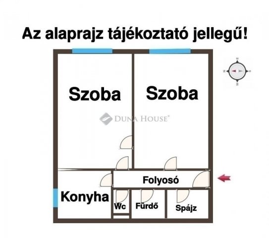 Eladó panellakás, Budapesten, XV. kerületben 61 M Ft, 2 szobás