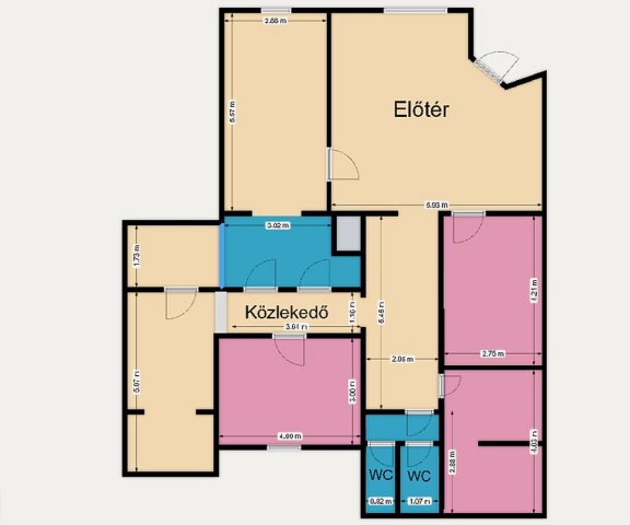 Eladó ipari ingatlan, Budapesten, VI. kerületben 49.9 M Ft