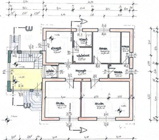Eladó családi ház, Sárosdon 54.99 M Ft, 6 szobás