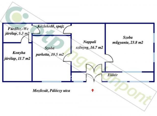 Eladó családi ház, Mezőcsáton 19.9 M Ft, 3 szobás