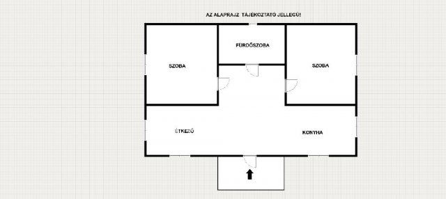 Eladó családi ház, Tápiószelén 44.9 M Ft, 3 szobás