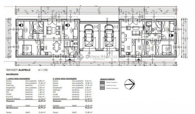 Eladó ikerház, Szombathelyen 79.9 M Ft, 4 szobás