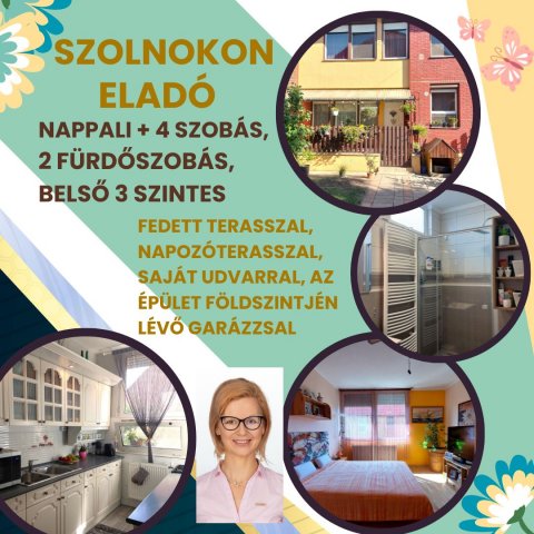 Eladó sorház, Szolnokon 87.9 M Ft, 4+1 szobás