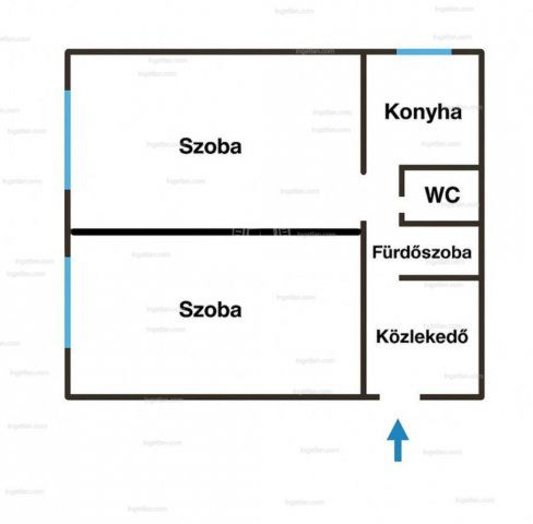 Eladó panellakás, Budapesten, XV. kerületben 62.9 M Ft, 2 szobás