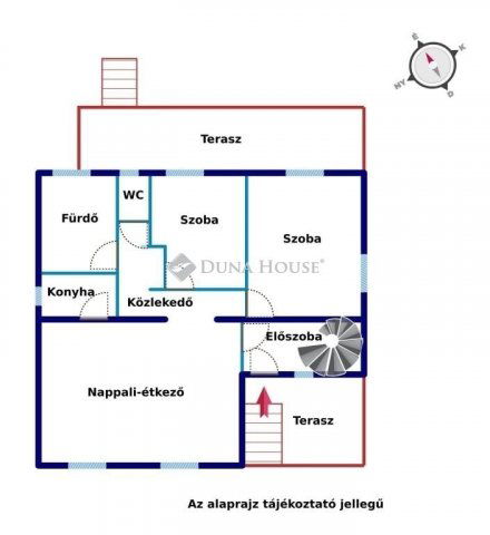 Eladó családi ház, Bugyin 89.9 M Ft, 3 szobás
