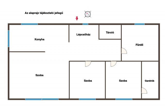 Eladó téglalakás, Érden 110 M Ft, 3 szobás