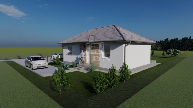 Eladó ikerház, Kápolnásnyéken 98 M Ft, 4 szobás