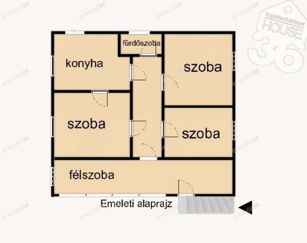 Eladó családi ház, Kecskeméten 54.9 M Ft, 5 szobás
