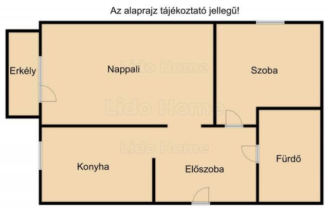 Eladó panellakás, Veszprémben 48 M Ft, 2 szobás