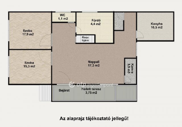 Eladó családi ház, Győrött 85 M Ft, 3 szobás