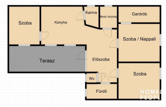 Eladó családi ház, Makón 60 M Ft, 4 szobás