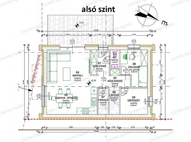 Eladó családi ház, Királyszentistvánon 95.1 M Ft, 4 szobás