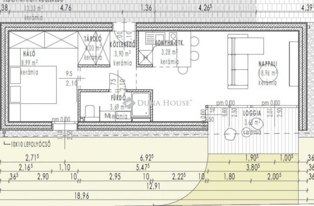 Eladó téglalakás, Debrecenben 67.99 M Ft, 2 szobás