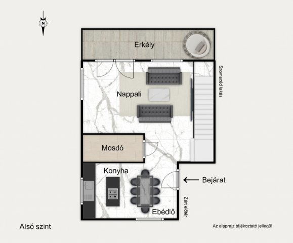Eladó téglalakás, Budapesten, II. kerületben 391 M Ft, 4 szobás