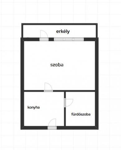 Kiadó panellakás, albérlet, Kecskeméten 120 E Ft / hó, 1 szobás