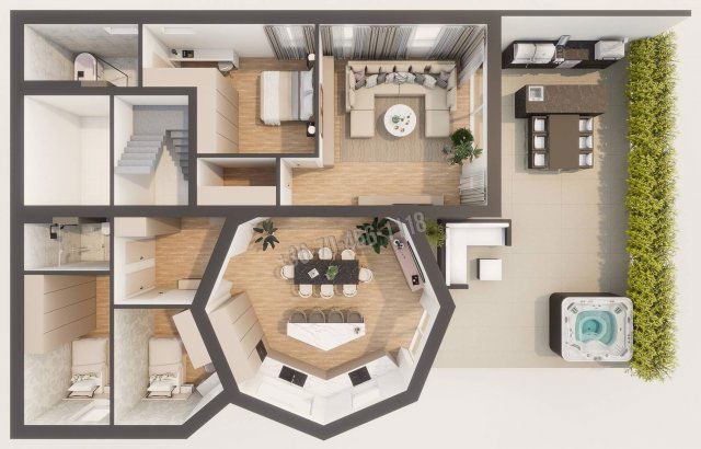 Eladó téglalakás, Budaörsön 289.9 M Ft, 5 szobás