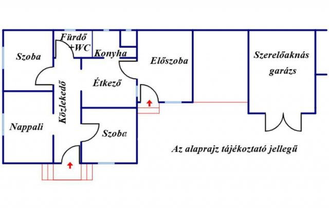Eladó családi ház, Nagyivánon 20.6 M Ft, 3 szobás