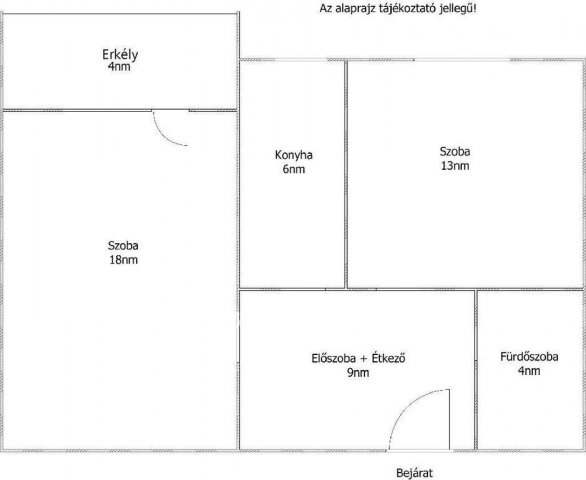 Eladó panellakás, Budapesten, III. kerületben 71.9 M Ft, 2 szobás