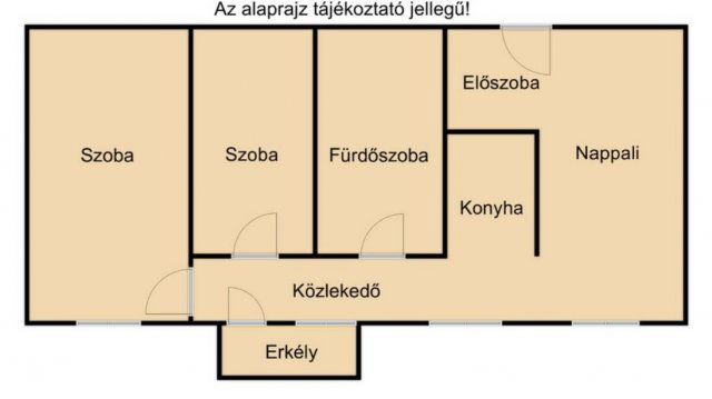 Eladó téglalakás, Miskolcon 35.9 M Ft, 2+1 szobás