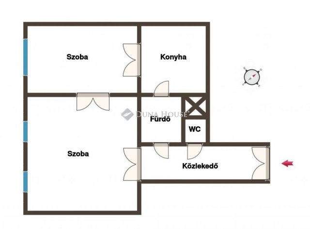 Eladó téglalakás, Budapesten, IX. kerületben 119 M Ft, 2 szobás