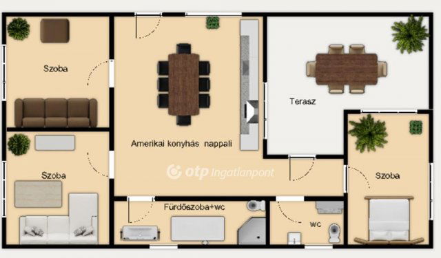 Eladó családi ház, Hajdúszoboszlón 95 M Ft, 3 szobás