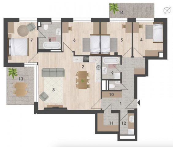 Eladó téglalakás, Budapesten, XIV. kerületben 216.88 M Ft