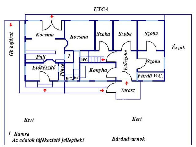 Eladó családi ház, Bárdudvarnokon 28.7 M Ft, 6 szobás