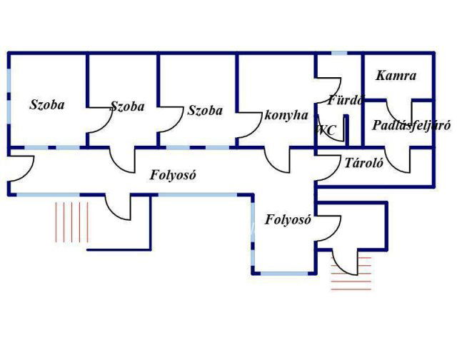 Eladó családi ház, Szellőn 23.7 M Ft, 3 szobás
