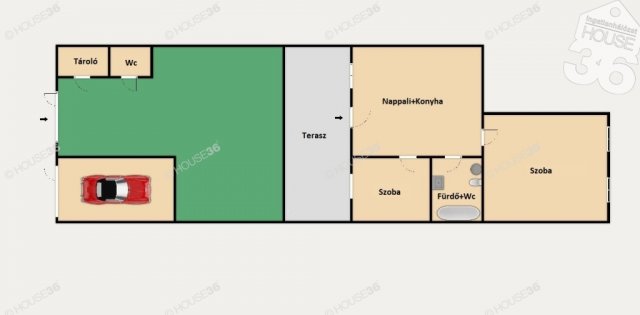 Eladó téglalakás, Kecskeméten 24 M Ft, 3 szobás