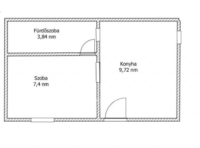 Eladó nyaraló, Baracskán 22.9 M Ft, 1 szobás