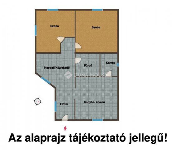 Eladó családi ház, Kenderesen 12.9 M Ft, 2 szobás