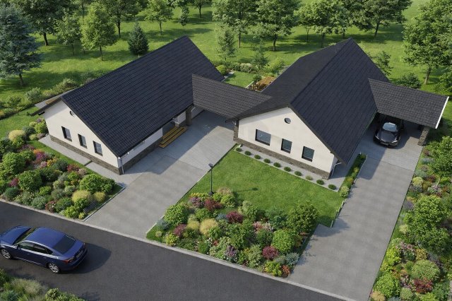 Eladó ikerház, Tordason 115 M Ft, 4 szobás / költözzbe.hu