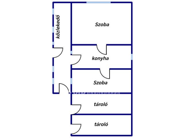 Eladó családi ház, Egerfarmoson 6 M Ft, 2 szobás