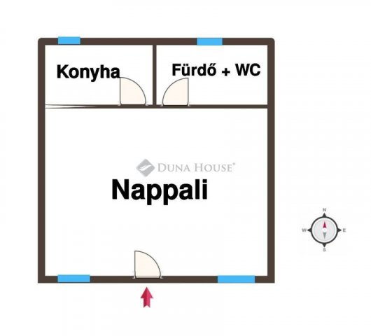 Eladó családi ház, Kiskunfélegyházán 38 M Ft, 1 szobás