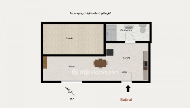 Eladó téglalakás, Budapesten, VIII. kerületben 39.9 M Ft