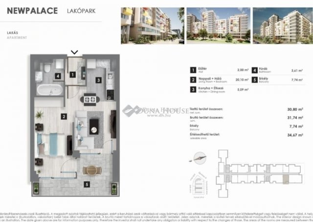 Eladó téglalakás, Budapesten, XIII. kerületben 66.99 M Ft