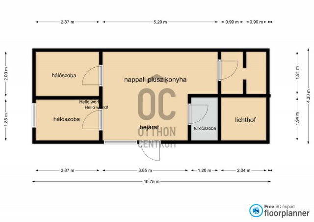 Eladó téglalakás, VI. kerületben, Székely Bertalan utcában