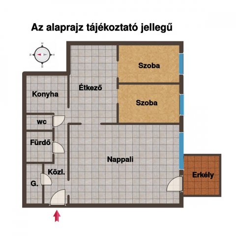 Eladó panellakás, Budapesten, XXI. kerületben 62.9 M Ft