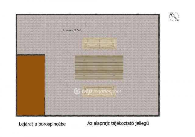 Eladó nyaraló, Dunavarsányban 69 M Ft, 1 szobás