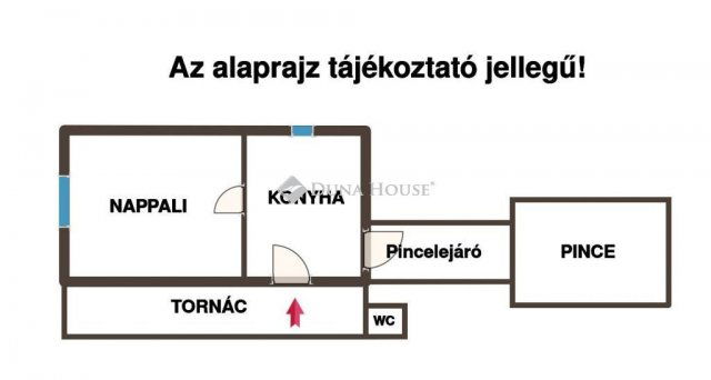 Eladó mezogazdasagi ingatlan, Monoron 19.9 M Ft, 1 szobás