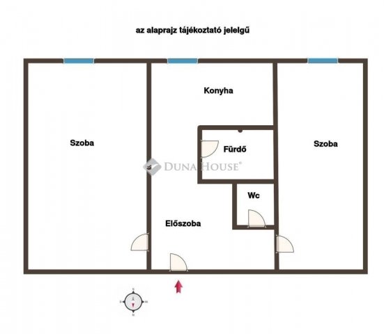 Eladó panellakás, Pécsett 36.5 M Ft, 2 szobás