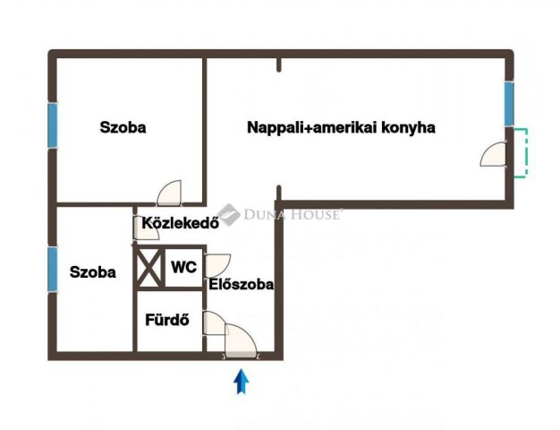 Eladó panellakás, Tatabányán 42.9 M Ft, 3 szobás