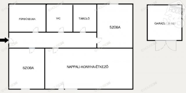 Eladó téglalakás, Kecskeméten 51.99 M Ft, 3 szobás