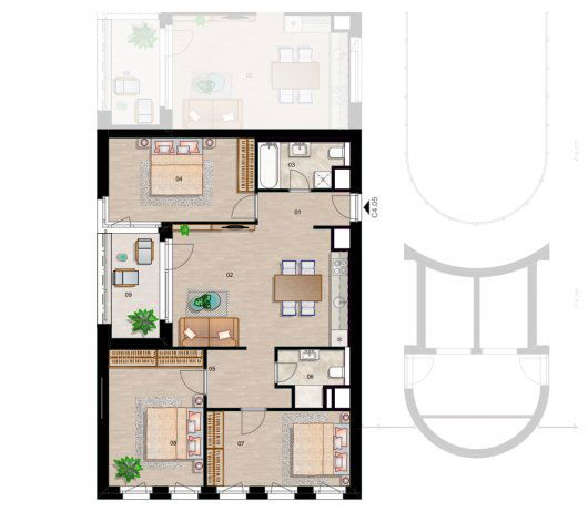 Eladó téglalakás, Budapesten, XVIII. kerületben, Üllői úton