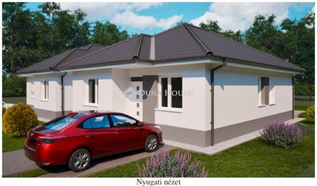 Eladó ikerház, Vácrátóton 94.5 M Ft, 1+3 szobás