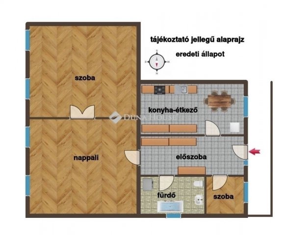 Eladó téglalakás, Budapesten, VIII. kerületben 88 M Ft, 3 szobás