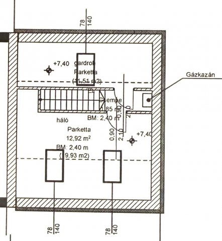 Eladó ikerház, Szentendrén 149.9 M Ft, 3+2 szobás